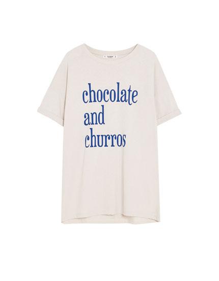 Camiseta 'chocolate And Churros'