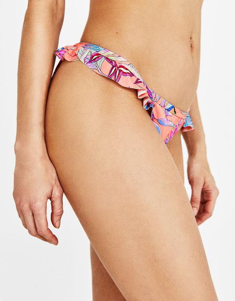 Slip Bikini Con Volant Paradise