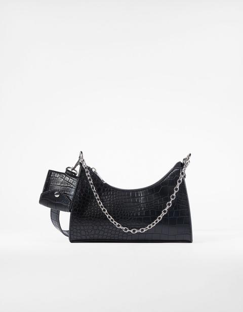 Bolso Efecto Cocodrilo Bolsillo