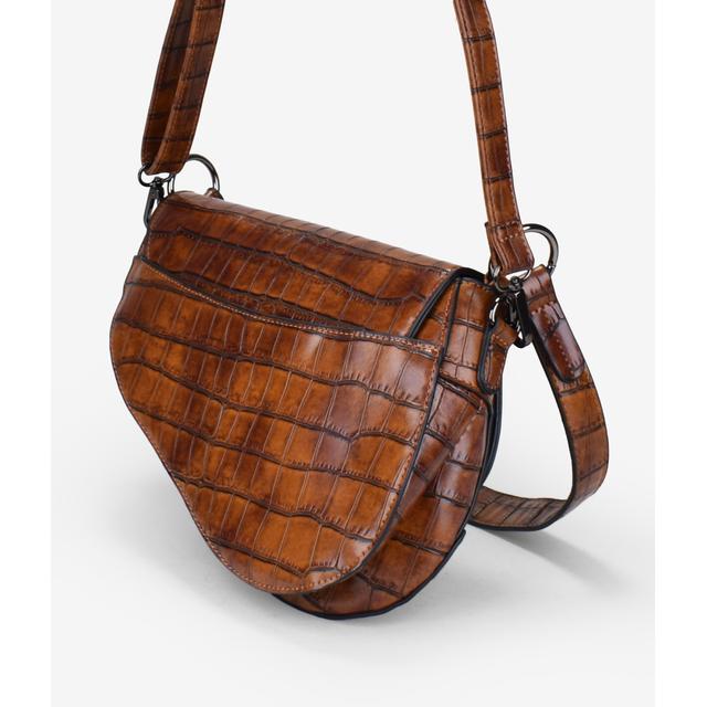 Bosanova - Bolso Coco Asimétrico - Color: Marron from Bosanova on 21 Buttons