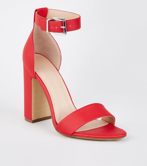 red square heels