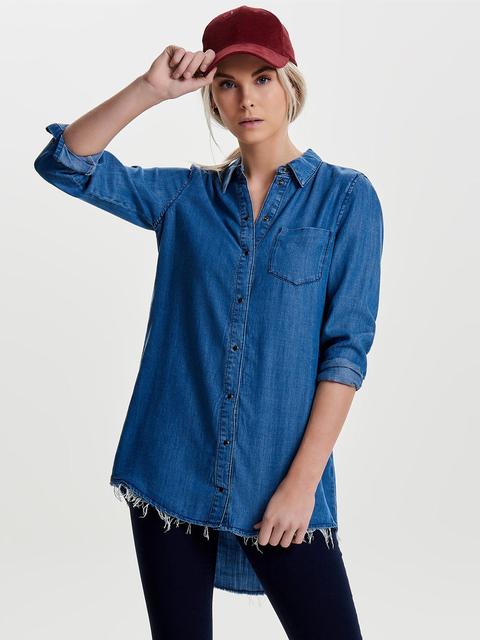 Long Denim Shirt