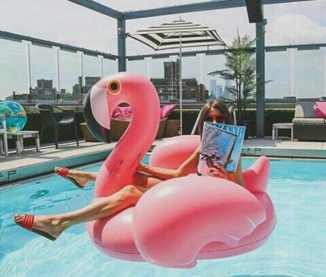 Flamingo Pink Float