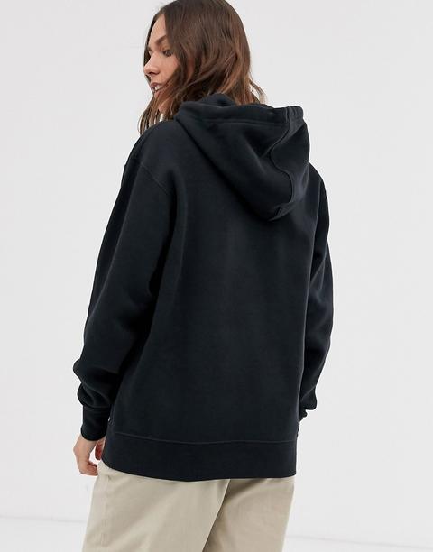nike black oversized hoodie