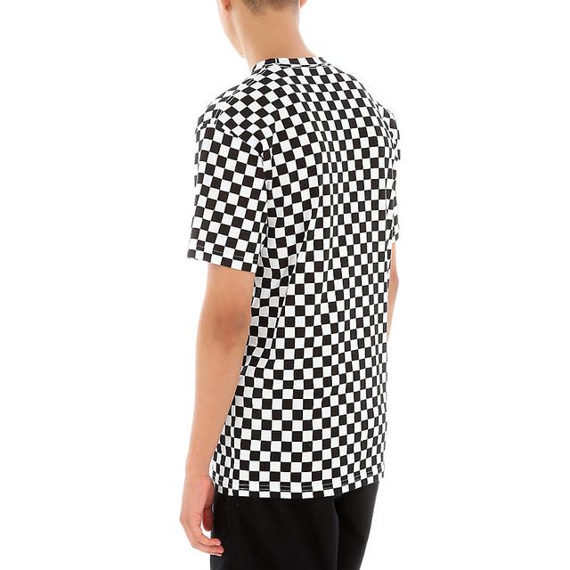 vans checkerboard button up shirt