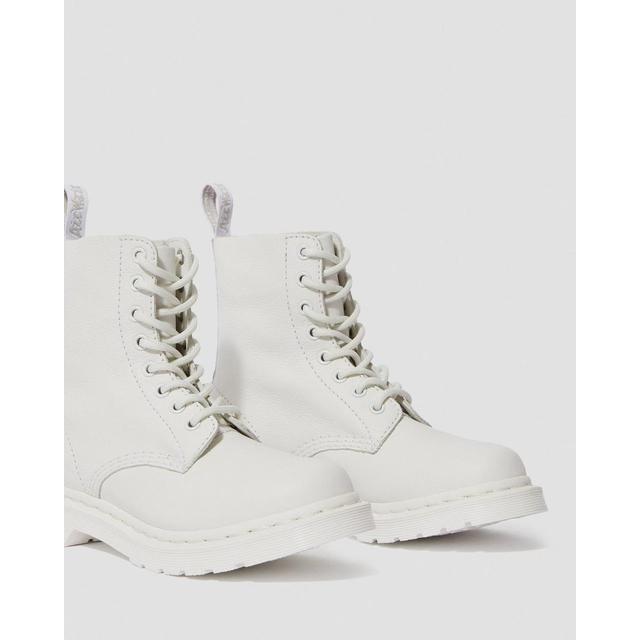 dr martens pascal mono white