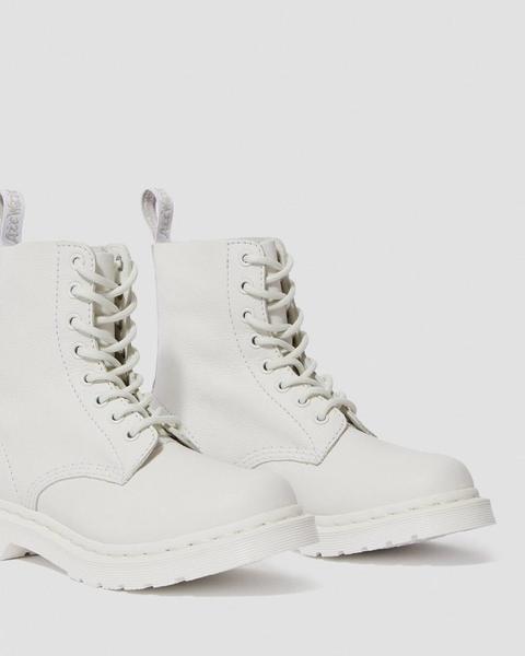 dr martens pascal mono white