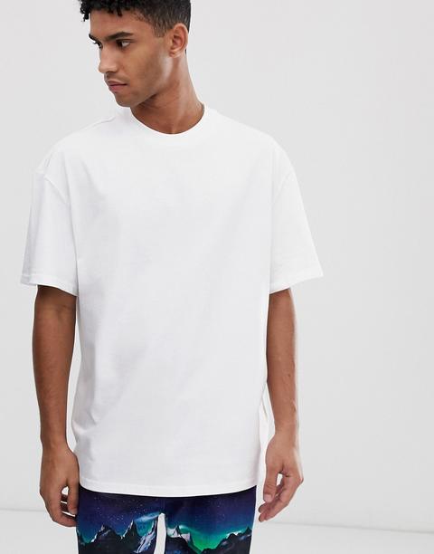 Camiseta Blanca Great De Weekday-blanco