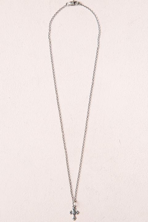 Silver Cross Necklace