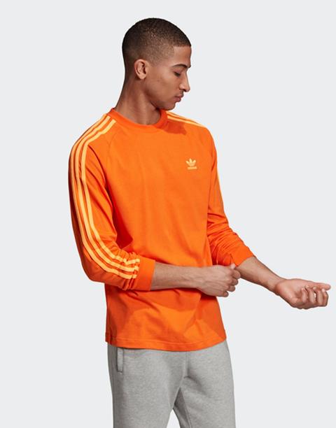 Adidas 3-stripes Long-sleeve Top - Mens de Jd Sports en 21 Buttons