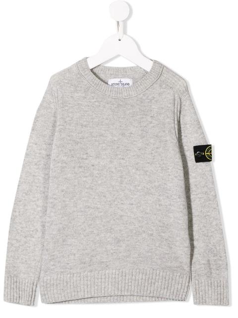 stone island basic sweatshirt