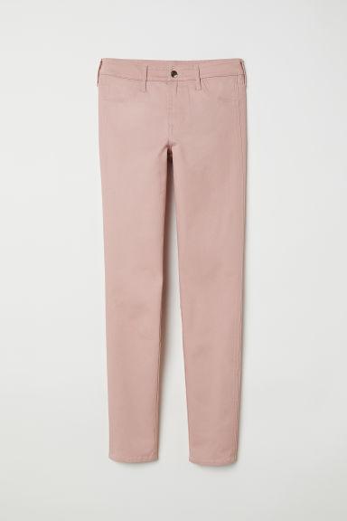 H & M - Skinny Regular Ankle Jeans - Rosa