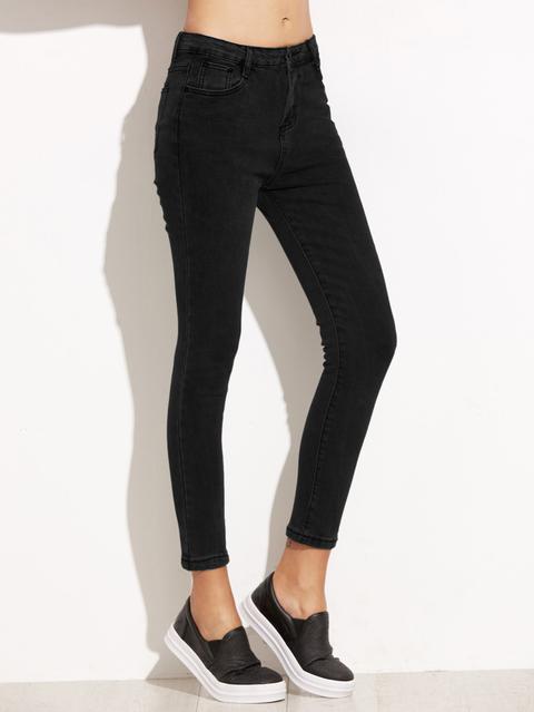 Jeans Stretti - Nero