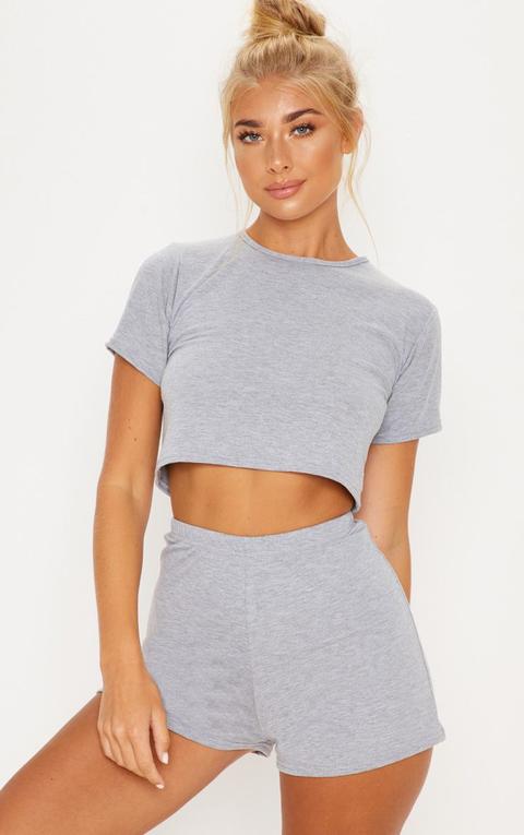 Grey Basic Pj Set