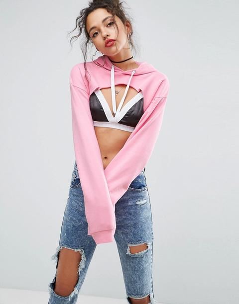 Asos Sweatshirt With Extreme Cut Out