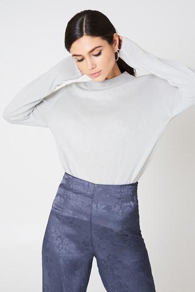 Rut&circle Cailyn Turtle Sweat - Grey