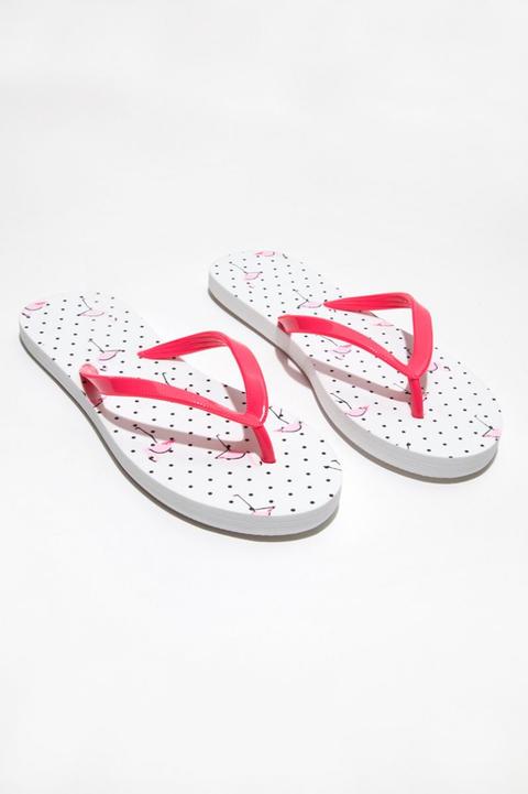 Infradito Bianche Flamingo