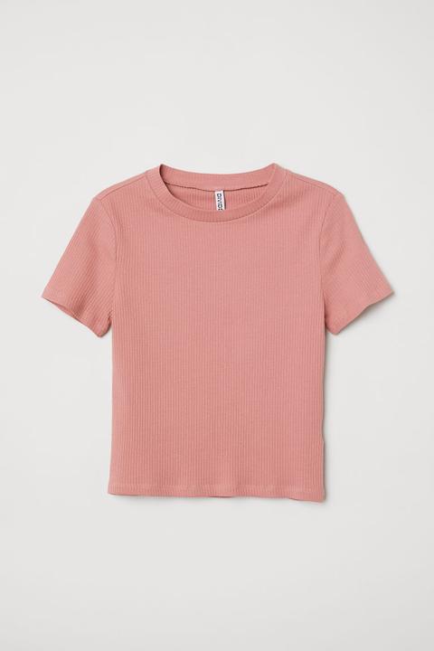 Camiseta De Canalé - Rosa