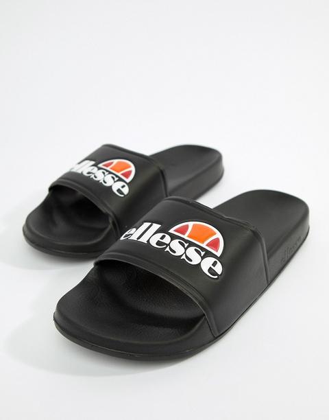 Ellesse Sliders With Large Logo In 