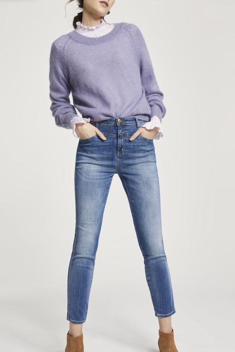 Skinny Pusher Power Stretch Blue Denim