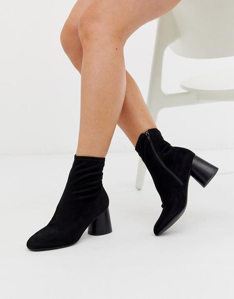 Botas Tipo Calcetín Negras Reckoning De Asos Design-negro