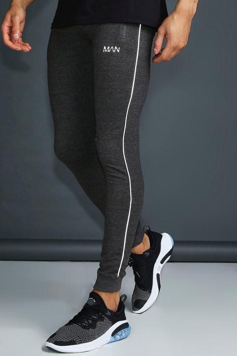 Boohooman Reflective Joggers on Sale 