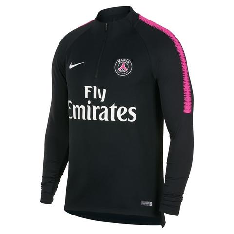 Paris Saint-germain Dri-fit Squad Drill Men's Long-sleeve Football Top -  Black from Nike on 21 Buttons