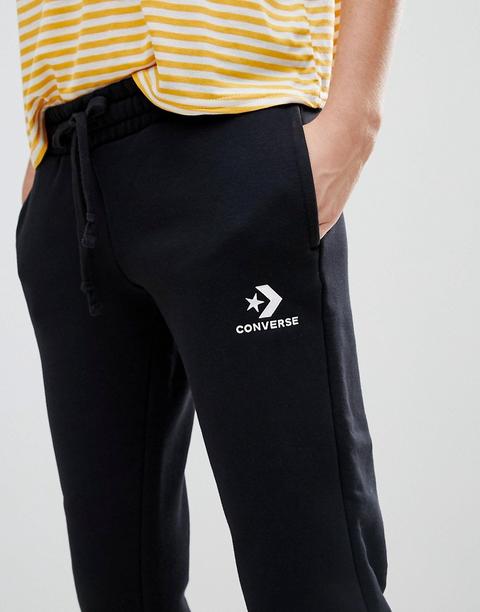 pantaloni converse nero