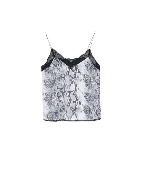 Top Lencero Snake Print