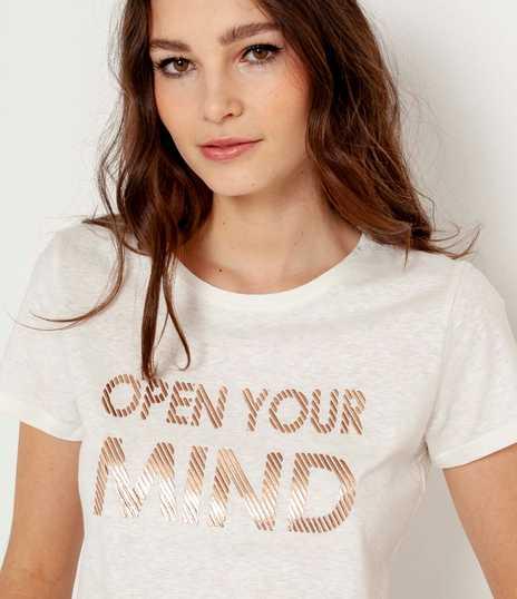 t shirt message femme