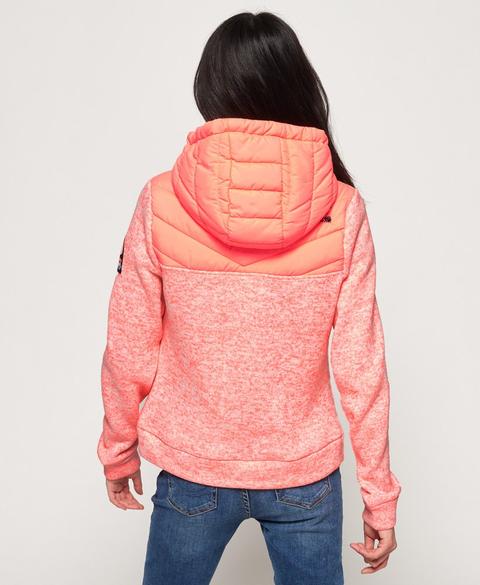 hybrid zip hoodie
