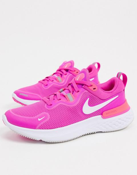 Zapatillas Rosas React Miler De Nike Running