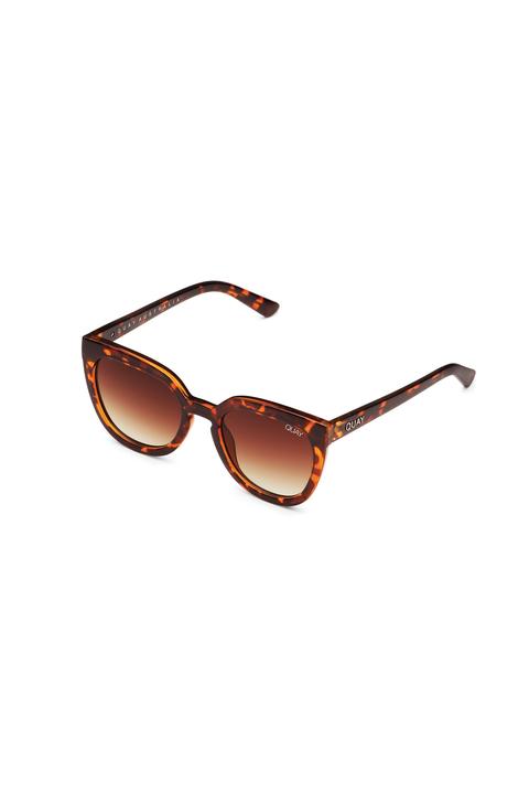 Womens **noosa Sunglasses By Quay - Brown, Brown