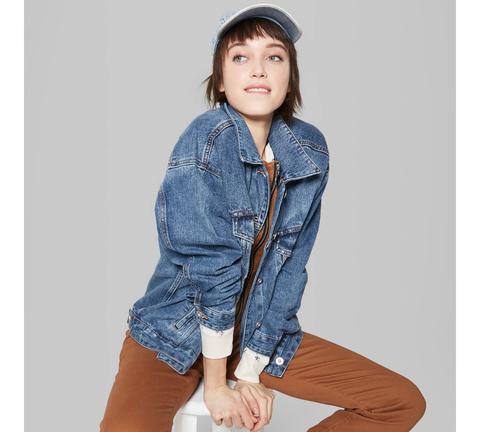 Target wild hotsell fable jean jacket