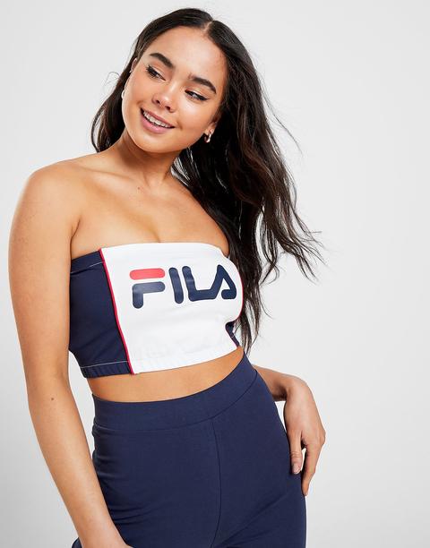 Fila Top Colour Block - Only At Jd, Blanco