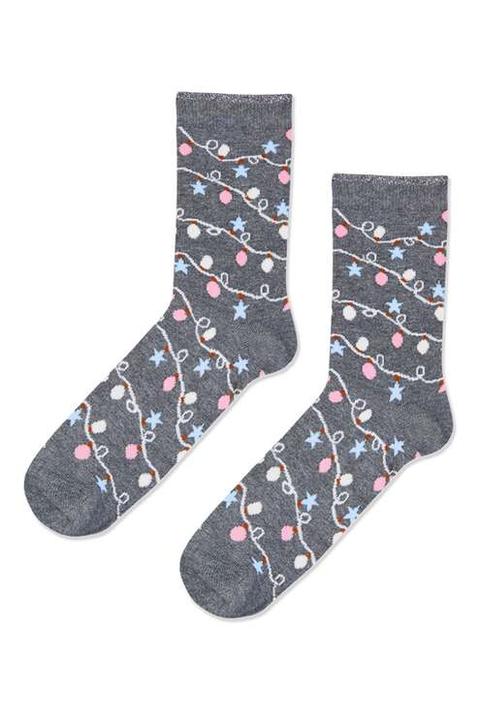 Christmas Tree Light Socks - Socks & Tights - Clothing