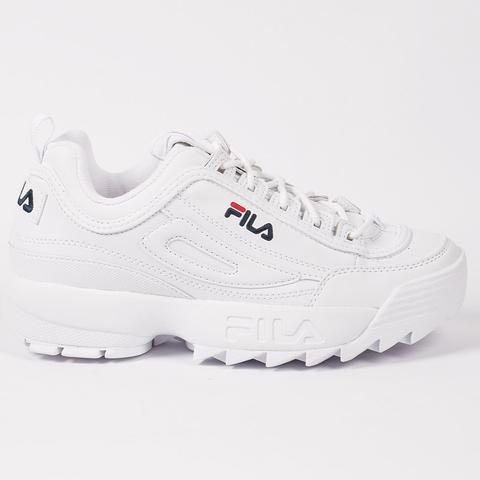 Fila Disruptor Low Wmn White