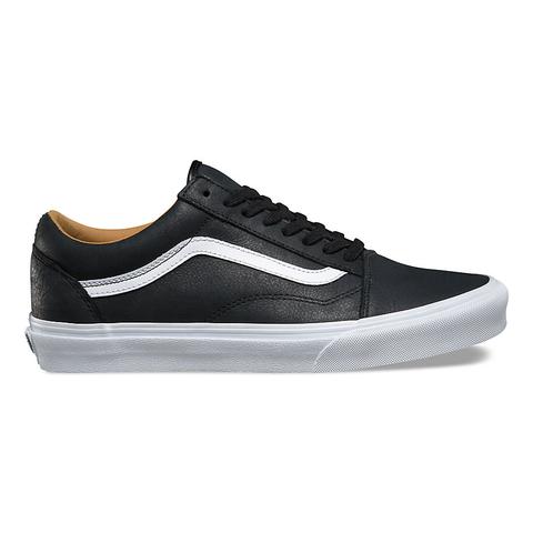 Scarpe Old Skool In Pelle Premium