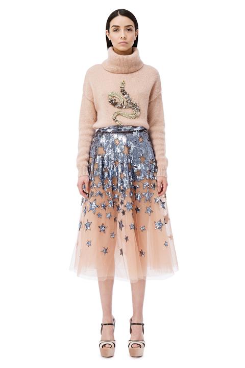 Gonna In Tulle Con Paillettes
