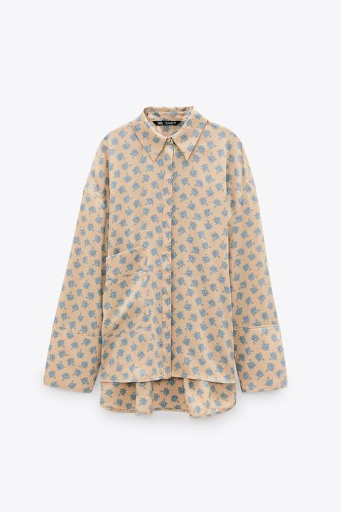 Camisa Oversize Estampada