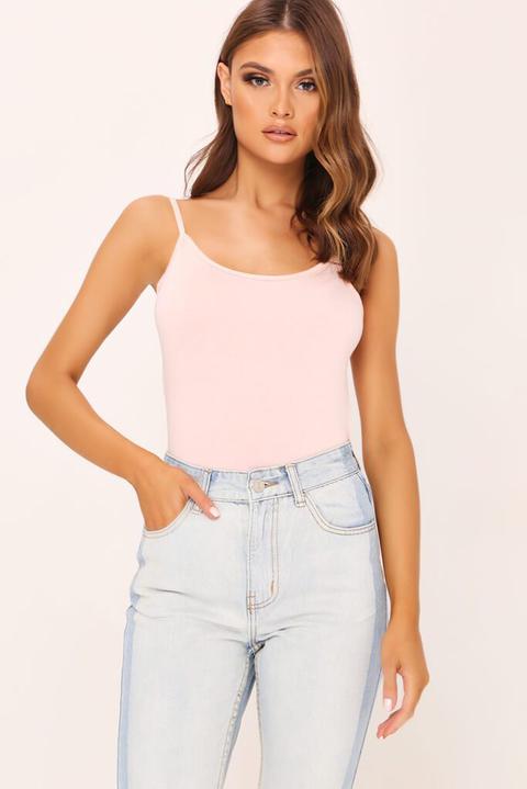 Nude Strappy Cami Vest