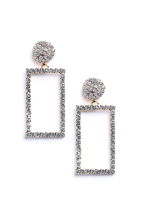 Rectangle Drop Earring