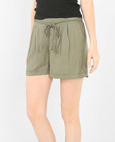 Short Morbido Con Cintura