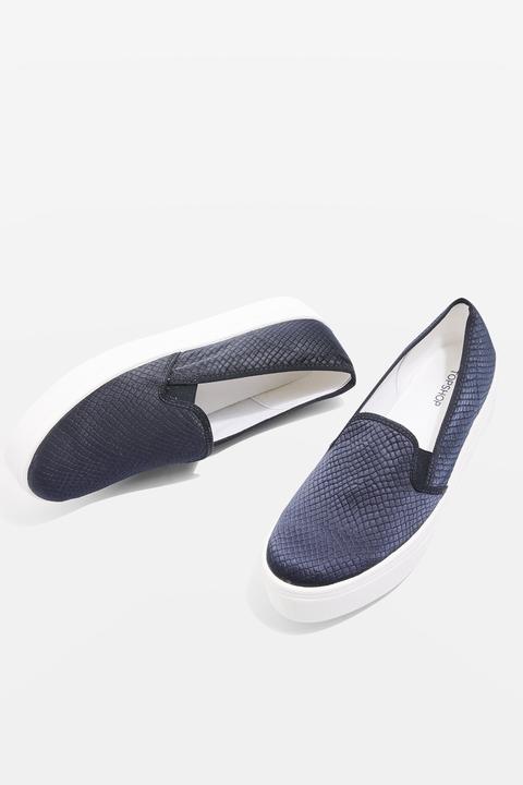topshop slip on trainers
