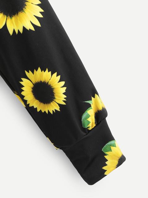 sudaderas de girasoles
