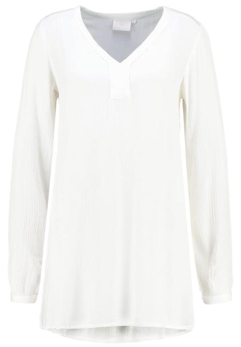 Kaffe Amber V Neck Tunic Tunica Chalk