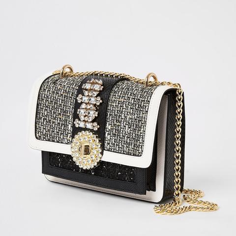 River island jewel online bag