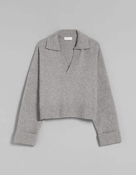 Jersey Ancho Cuello Polo