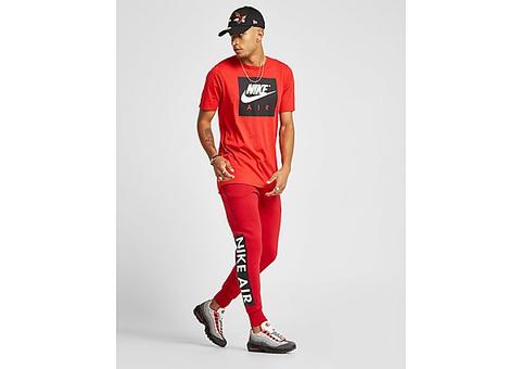 Nike Air Logo Track Pants - Red - Mens 