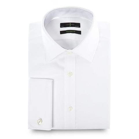 J By Jasper Conran - Big And Tall Designer White Heavy Twill Shirt